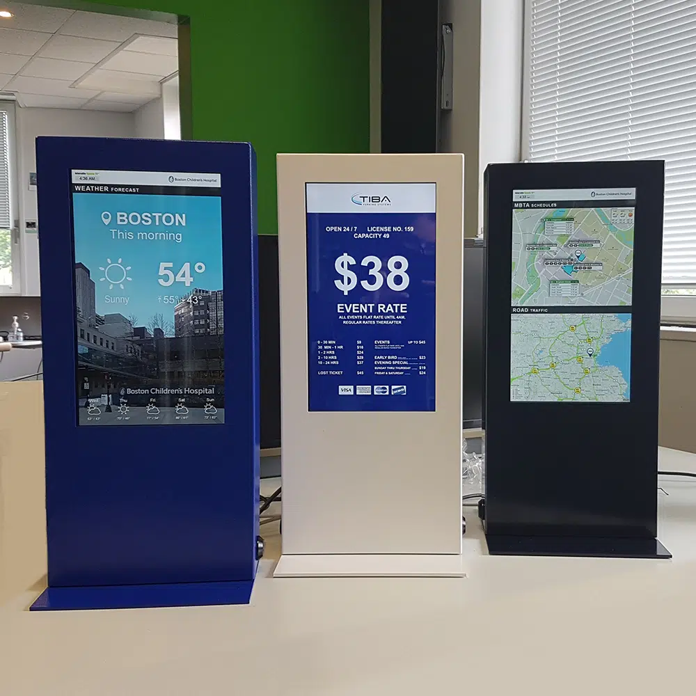 Digital Signage Hardware : mini kiosk